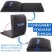 Yes4All Ab Exercise Mat with Tailbone Protecting Pad - Abdominal Wedge Support for Abs Workout - Sit Up Mat with Tailbone Protector - Black - Buy Online on GoSupps.com