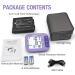 Sejoy Arm Automatic Blood Pressure Monitor Kit - Accurate & Adjustable BP Cuff with Large Display - 120 Sets Memory - USB Carry Bag - Purple - Buy Online on GoSupps.com