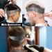 Adjustable Hair Trimming Guide & Neckline Shaving Template - DIY Self Haircut System | Easy Use Tool for Clean Straight Neck Hairline (Grey - Buy Online on GoSupps.com