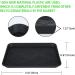 Boot Tray 16.8X 12.8 inch Black - Heavy Duty Floor Protection for Shoes, Garden, and Pet Feeding - Indoor/Outdoor Use - Buy Online on GoSupps.com