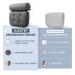 LuxStep Bath Pillow - Extra Thick & Soft Air Mesh with 6 Suction Cups - 15x14 Inch, Fits All Bathtubs - Grey - Buy Online on GoSupps.com
