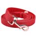 Dogwong dog leash red pet leash for girls or boys comfortable adjustable dog leash for small medium -sized dogs medium (pack of 1) red dog leash