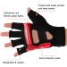 Fitst4 Sports MMA Gloves - Padded Boxing Training Gloves with Wrist Protection for Men - Red Kickboxing & Taekwondo Sparring - Buy Online on GoSupps.com