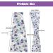 Zalati Women's Bib - 2 Piece Dining Room Scarf Reusable Clothing Protection with Butterfly & Flower Design - Buy Online on GoSupps.com