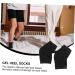FRCOLOR 2 Pairs Gel Heel Socks Spa Socks for Dry Feet Gel Moisturising Socks Cracked Heels Moisture Socks Rough Skin Socks Open Toe Socks Men and Women Casual Socks Moisturizing Cotton - Buy Online on GoSupps.com