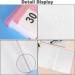Huacan A3 Diamond Painting Storage Book | 30 Pages Portfolio Folder for 30x40cm Painting | Pink Color - Buy Online on GoSupps.com