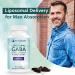 Liposomal GABA 1000mg with L-Theanine 200mg & Ashwagandha - 60 Softgels Herbal Supplement for Adults - Non-GMO, Gluten-Free - Buy Online on GoSupps.com