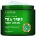 New York Biology Tea Tree Body Wash with Tea Tree Oil Foot Cream for Dry Cracked Feet - Helps Jock Itch & Itchy Skin Nail Fungus Athletes Foot Eczema & Body Odor Ringworms Moisturizing Cream - Buy Online on GoSupps.com