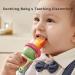 BC Babycare Baby Food Feeder Pacifiers - 2 Pack, Silicone, Food Grade, Infant Teether, Training Toy - Green - Buy Online on GoSupps.com
