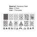 Shop Nail Art for Women | Stainless Steel Nail Stamp Plates | DIY Christmas Tree Designs | Unlimited Selection for Stunning Manicures - Buy Online on GoSupps.com