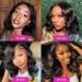 WOTOTA 14 Body Wave Human Hair Wig for Black Women - Pre Plucked, 180% Density, Natural Color - 4x4 Lace Closure - Buy Online on GoSupps.com