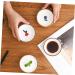 Zerodeko 8 Pcs Hand-Painted Saucer Flavor Seasoning Plate Simple Dish Ceramic Dipping Plate Tea Bag Butter Ketchup Dish Vinegar Dish Sauce Bowl White Dipping Vegetables Fresh Ceramics 9.5X9.5X2.5CMx4pcs Whitex4pcs - Buy Online on GoSupps.com