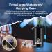 High Fidelity Earplugs for Concerts - 2 Pairs Reusable Noise Reduction Ear Plugs with Carrying Case | Music Hearing Protection for Festivals Raves & Sporting Events - Black - Buy Online on GoSupps.com