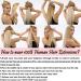 Real Remy Human Hair Clip In Extensions 8pcs 18clips 80g - #613 Light Blonde - Buy Online on GoSupps.com
