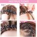 2 Pcs Clip Headbands Black Hairpin Headband -Double Bangs Hairstyle Hairpin Hairband With Clips/Korean Twist Braid Headband Non-Slip/Double Layer Twist Plait Headband for Women Girls - Buy Online on GoSupps.com