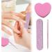 Vjeybv Nail File Buffer Block - Nail Buffer Files Double Sided Emery Board Manicure Tools with Heart-Shaped Buffer Cute Crystal Dot Drill Stick Polishing Shaping Sandpaper File for - Buy Online on GoSupps.com