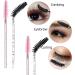 MSQ 60 PCS Disposable Eyelash Brushes - Lightweight Mascara Wands for Lash Extensions and Makeup - Multi-Colored - Buy Online on GoSupps.com