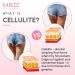 Saisze Cellulite Cream with Massager - Firming Gel for Tightening and Moisturizing Skin, Sweat Enhancer Hot Cream for Legs, Arms, and Body - Buy Online on GoSupps.com