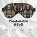 SSIMOO Adjustable Feather Sleep Mask - Breathable & Fashionable Eye Mask for Comfortable Sleep - International Shipping Available - Buy Online on GoSupps.com