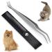 YHZMY 1 Pack Stainless Steel Tick Remover Tool Tick Removal Tool Set Stainless Steel Tick Remover Tick Removers Stainless Steel Professional Fleas Ticks Remover Kit for Humans Dogs Cats