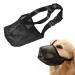 Professional muzzle for dogs breathable and adjustable network muzzle for large and medium -sized dogs to prevent bite injuries chewing and excessive barking (L)