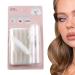 Natural Invisible Eyelid Strips | 120 pairs Sweat Proof Lace Double Eyelid Patch Invisible Lace Eyelid Sticker for Travel Traceless Eyelid Tape for Mono Saggy Eyes L (120 Pairs)
