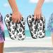 Shop Mnsruu Paw Print Flip Flops | Ideal for Home Hotel Spa & Travel - Unisex Footwear - Buy Online on GoSupps.com