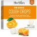 Herbion Naturals Cough Drops - Natural Orange Flavor Soothes Cough Dietary Supplement for Adults & Kids 6+ Pack of 6 (108 Lozenges) - Buy Online Now - Buy Online on GoSupps.com