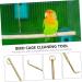 PRETYZOOM Bird Cage Cleaning Tool Bird Poop Cleaning Tools Jewelry Cleaning Kit Birds Brass Hamster 33X3X0.5CM As Shown - Buy Online on GoSupps.com