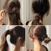 Beaumoment Bird Nest Magic Hair Clip Hair Holder Ponytail Holders Birdnest Magic Hair Clip Hair Accessories for Women (3Pcs-D) - Buy Online on GoSupps.com