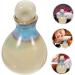Beatifufu Aroma Diffuser for Home Empty Perfume Ceramics Bowl for Beauty Salon Soy Sauce Olive Oil Bottle Pack 5.5 7.5cm White - Buy Online on GoSupps.com