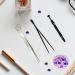 LIANCHEN 3 Pieces Stainless Steel Tweezers Kit Tweezers Tip Jewellery Pick Up Tool Multifunctional Tweezers Jewellery Pick Up Tool for Nail Art Jewellery Making DIY Small Objects - Buy Online on GoSupps.com
