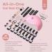 Modelones Gel Nail Polish Kit with 48W UV Light Dryer - 12 Nude Pink Neutral Colors, Glossy & Matte Top/Base Coat, Manicure Tools, Nail Art Decorations - DIY Salon Gift - Buy Online on GoSupps.com