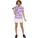 JACK SMITH Women's Golf Polo Shirt | Short Sleeve Moisture Wicking Zipper Top | Pink-floral, Large - Buy Online on GoSupps.com