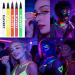  ZYHDFH Set of 8 UV eyeliner pencils - Waterproof - Fluorescent colors - Washable - Matte liquid eyeliner - For everyday use and for special occasions Christmas - Buy Online on GoSupps.com