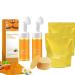 Glow up Wash Glow up Pads Glow up Whip Wash Turmeric Face Wash Turmeric Cleansing Exfoliating Pads Facial Cleansing Skincare Glow up Face Washsuitable for All Skin Types (2bag)