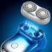Reiserasierer - EWFAS Blue Electric Facial Razor for Men & Women | Compact Travel Shaver Gift for Family & Friends - Buy Online on GoSupps.com