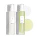 Facial Cleansing Kit with Organic Aloe Vera and Hyaluronic Acid - 150 ml Cleansing Gel and 150 ml Toner - Facial Care for Normal Combination and Impure Skin