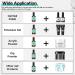 Modelones 4Pcs Nail Primer Set with No Wipe Base, Top Coat, and Cuticle Oil - Buy Online on GoSupps.com