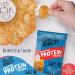 Good & Honest Popped Protein Crisps Gluten-Free Pub Snacks Sweet BBQ Flavour 8 x 85g - Buy Online on GoSupps.com