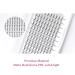 Professional D Curl 0.07mm 8D Volume Eyelash Extensions - Natural Long Cluster Lashes (8-14mm) - International Shipping - Buy Online on GoSupps.com
