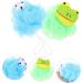 Buy Healeved 2pcs Kids Bath Balls & Shower Sponges - Soft Bath Loofah for Newborns & Women - Ideal Bath Accessories - Buy Online on GoSupps.com