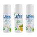 Lafe's Natural Body Care | 2 Fresh & 1 Extra Strength Deodorant Sticks | 24-Hour Protection & All Natural 3 Pack (2.25oz each)