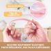Lunekuck 6-Pack BPA-Free Silicone Baby Feeding Spoons - Soft Bent Design for Easy Weaning & Complementary Food for Toddlers & Infants - Buy Online on GoSupps.com