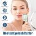 Heated Eyelash Curler - Rechargeable Electric Curler with 2 Heating Modes for Natural Long-Lasting Curls - Handheld Portable Quick Pre Heat - Green - Buy Online on GoSupps.com