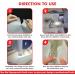 Superpunch Soft Tear Away Stabilizer 12x10 Yard Roll - Medium Weight Embroidery Backing - 1.8 oz Superstable Machine Stabilizers - Hand Sewing Support - Made in USA (White) - Buy Online on GoSupps.com