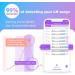 EasyHome Ovulation Predictor Kit - 50 LH Strips Fertility Monitor Test Strips - Accurate Fertility Test for Women - 5mm Width - 50 Count - Buy Online on GoSupps.com