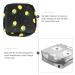 Lurrose 4pcs Portable Menstrual Pad Storage Bag | Zipper Oxford Fabric Coin Pouch for Girls | International Shipping Available - Buy Online on GoSupps.com