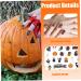 Halloween Nail Stickers 5PCS 3D Cartoon Skull Evil Goth Nail Stickers Self-Adhesive Halloween Nail Wraps Waterproof Halloween Decals for Nails - Buy Online on GoSupps.com