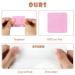 1000 Pink Lint Free Nail Wipes + 2 Nail Polish Remover Pump Bottles | Eyelash Extension Pads for Gel & Acrylic Nail Removal - Buy Online on GoSupps.com
